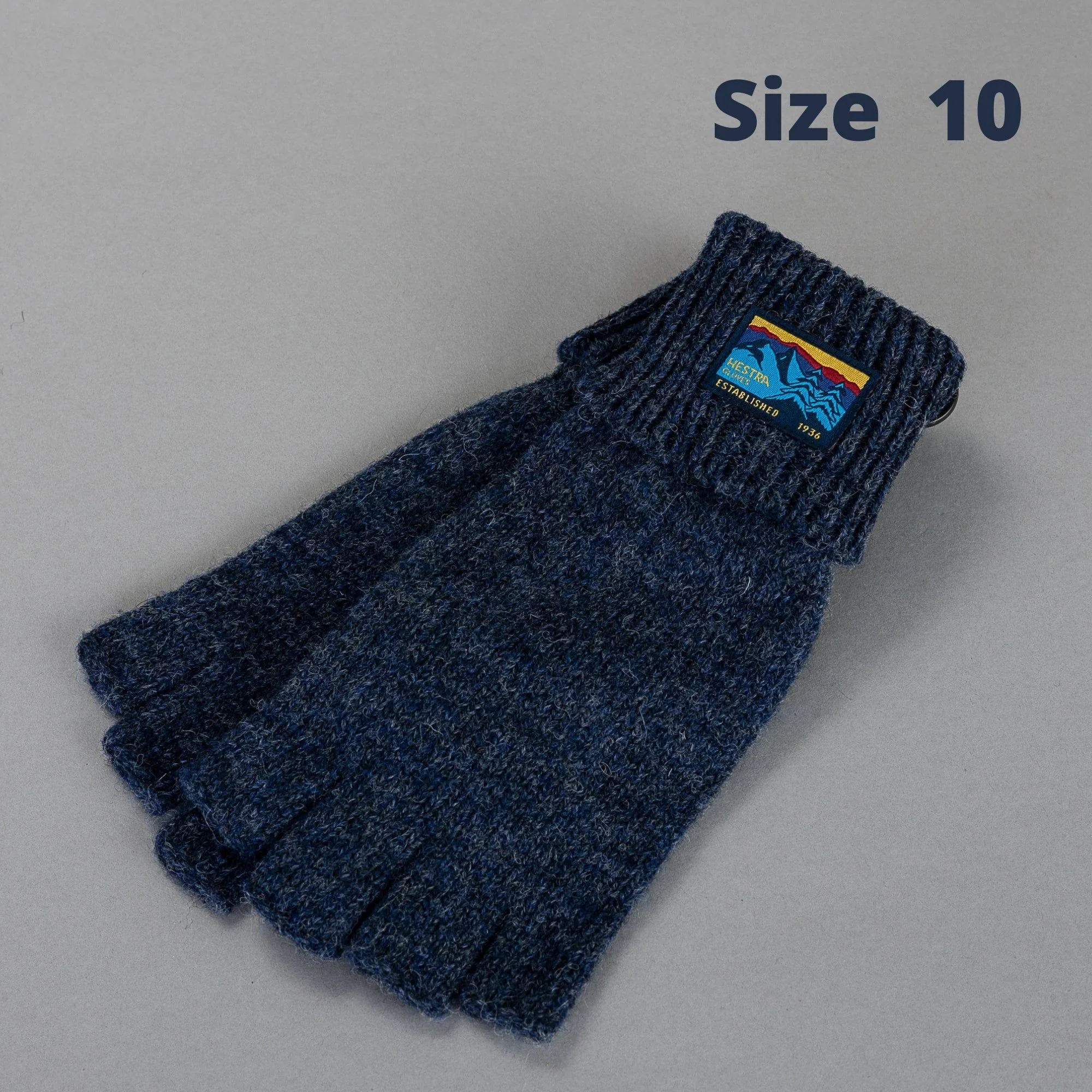 Half Finger Glove - NAVY - Image 7