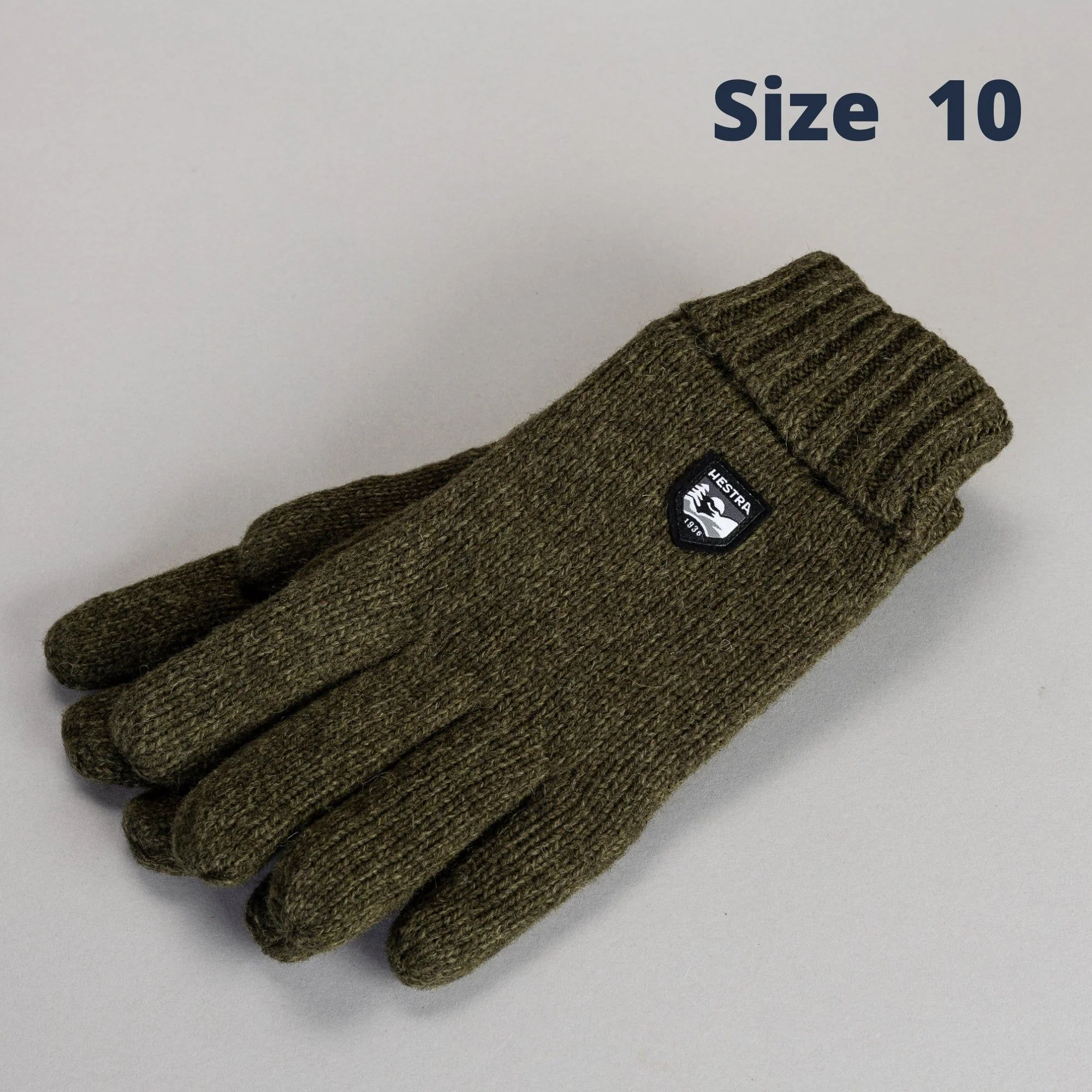 Basic Wool Glove - Olive - Image 8