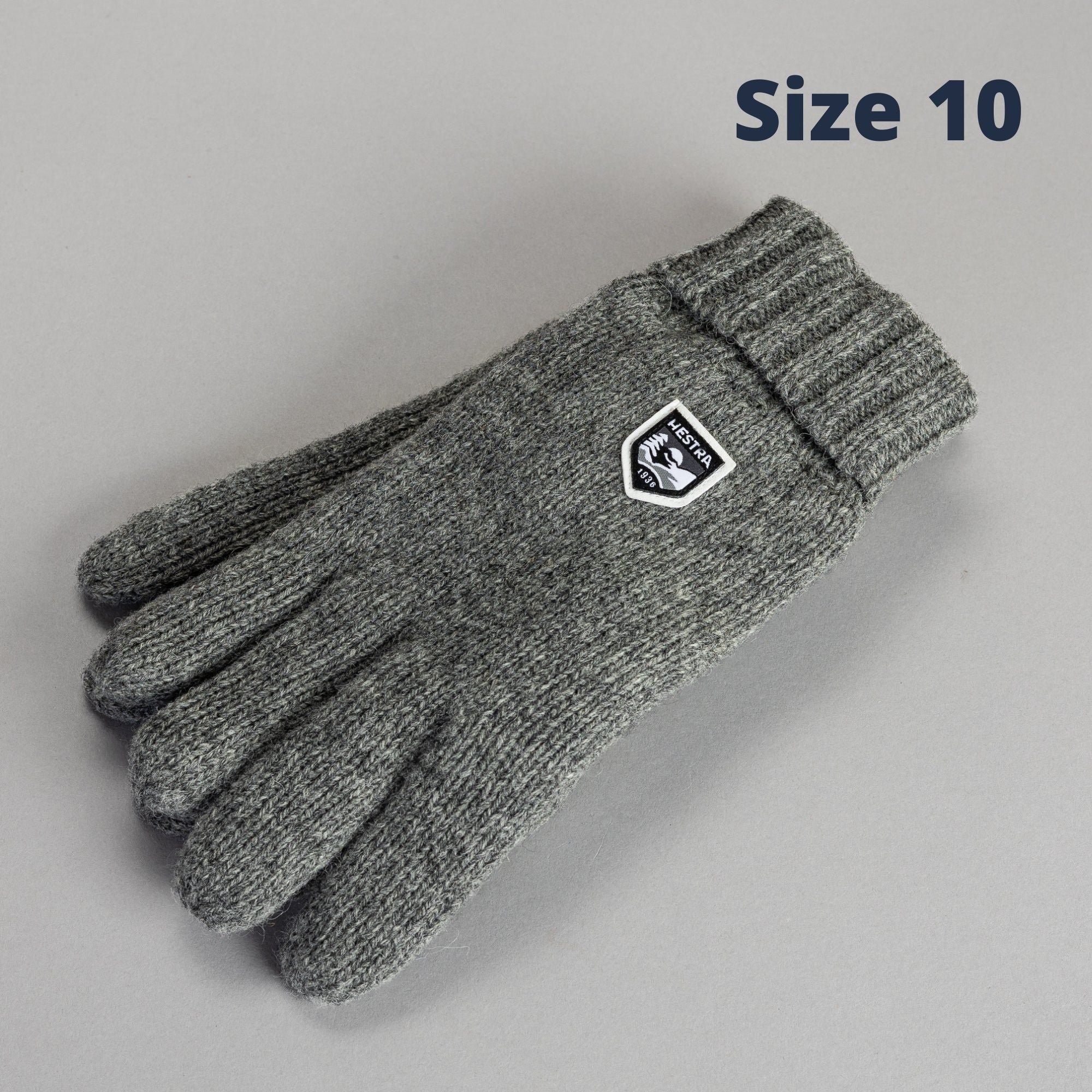 Basic Wool Glove - Grey - Image 7
