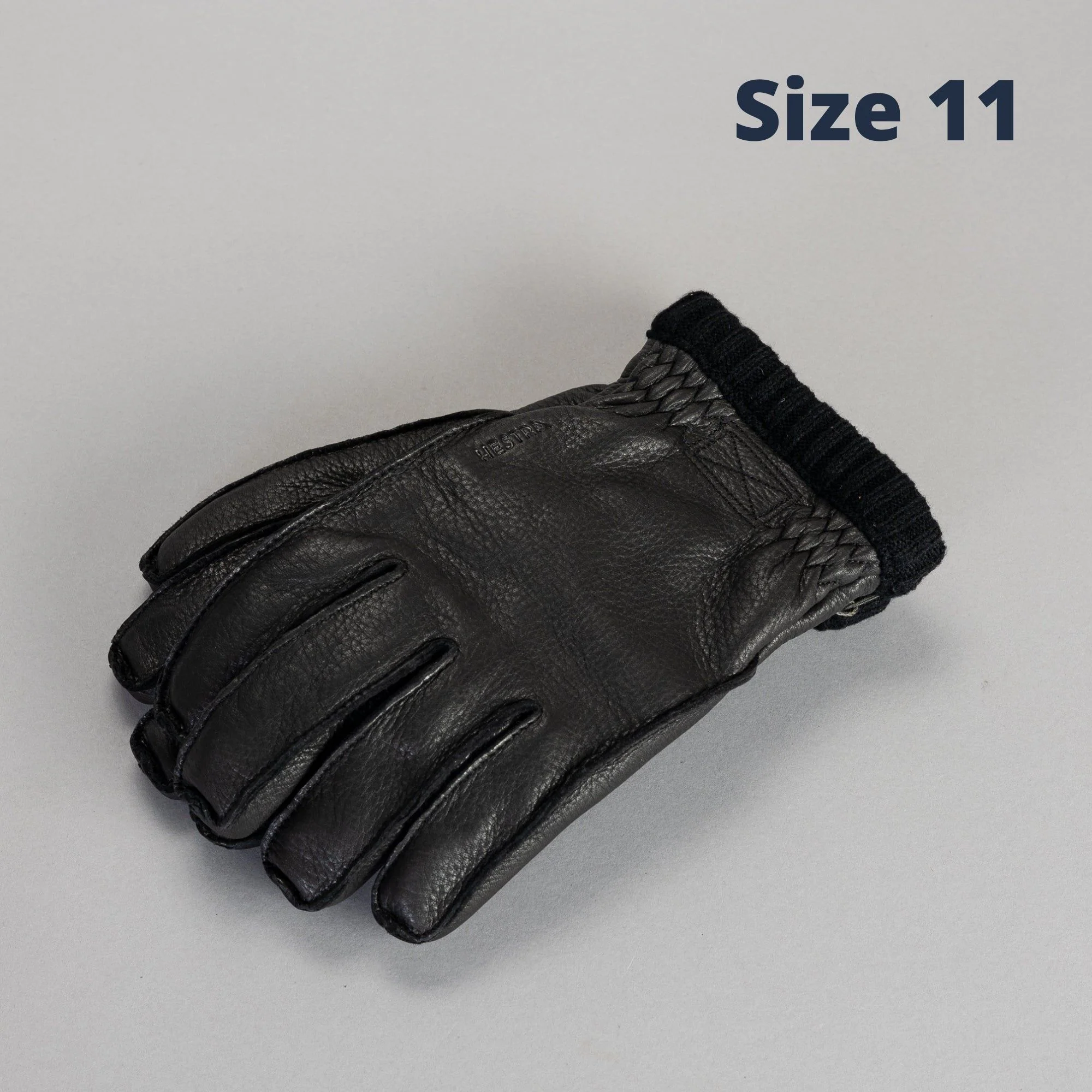 Gloves Deerskin Primaloft - BLACK - Image 13
