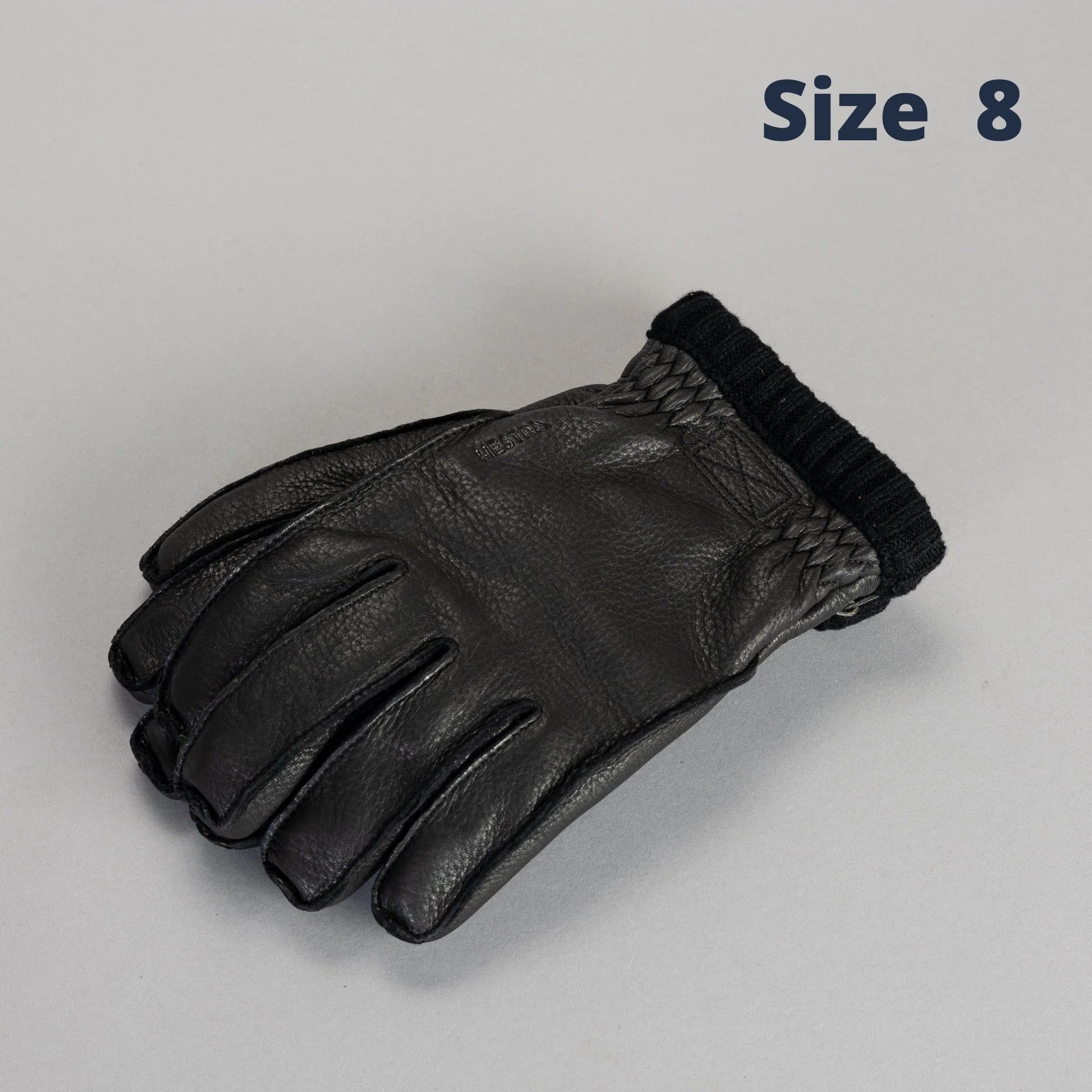 Gloves Deerskin Primaloft - BLACK - Image 7