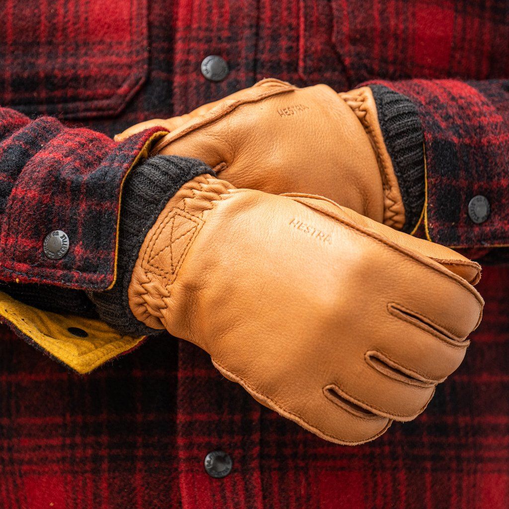Gloves Deerskin Primaloft - CORK - Image 3