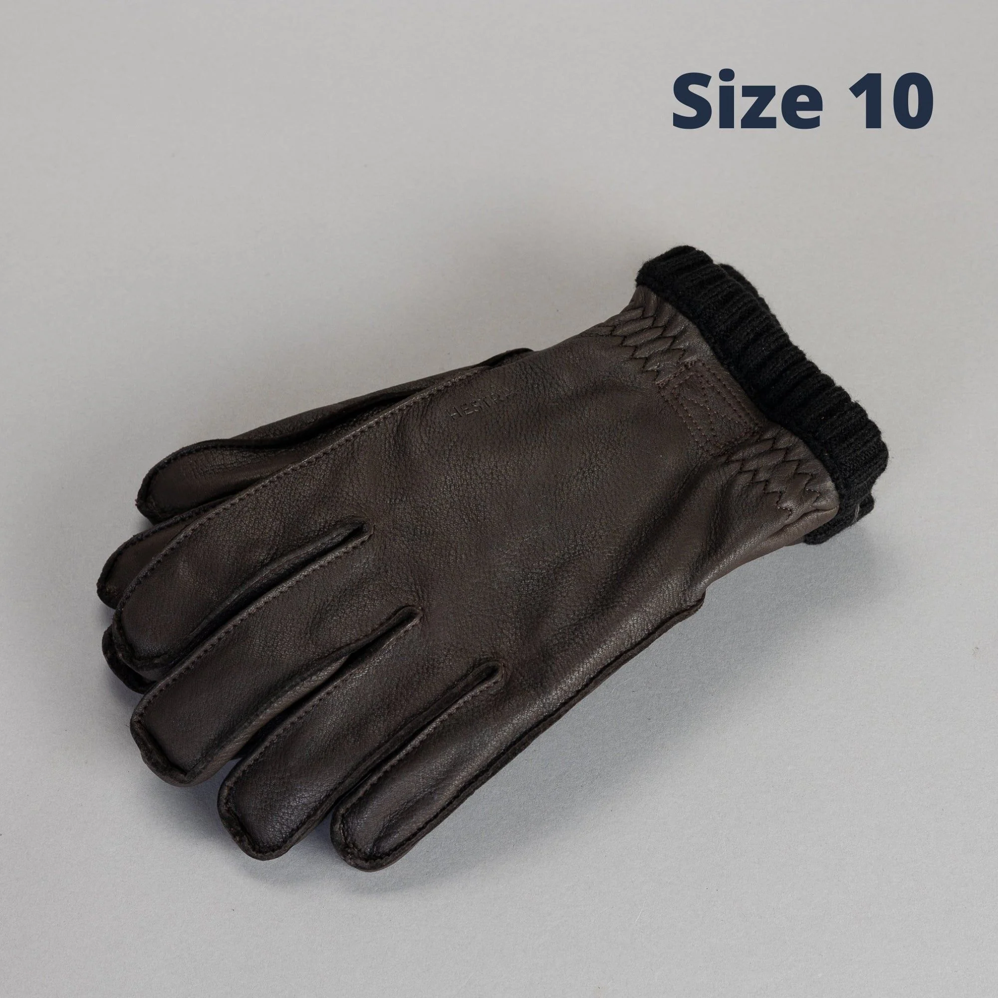 Gloves Deerskin Primaloft - DARK BROWN - Image 10