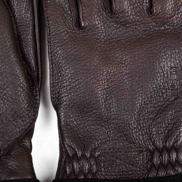 Gloves Deerskin Primaloft - DARK BROWN - Image 11