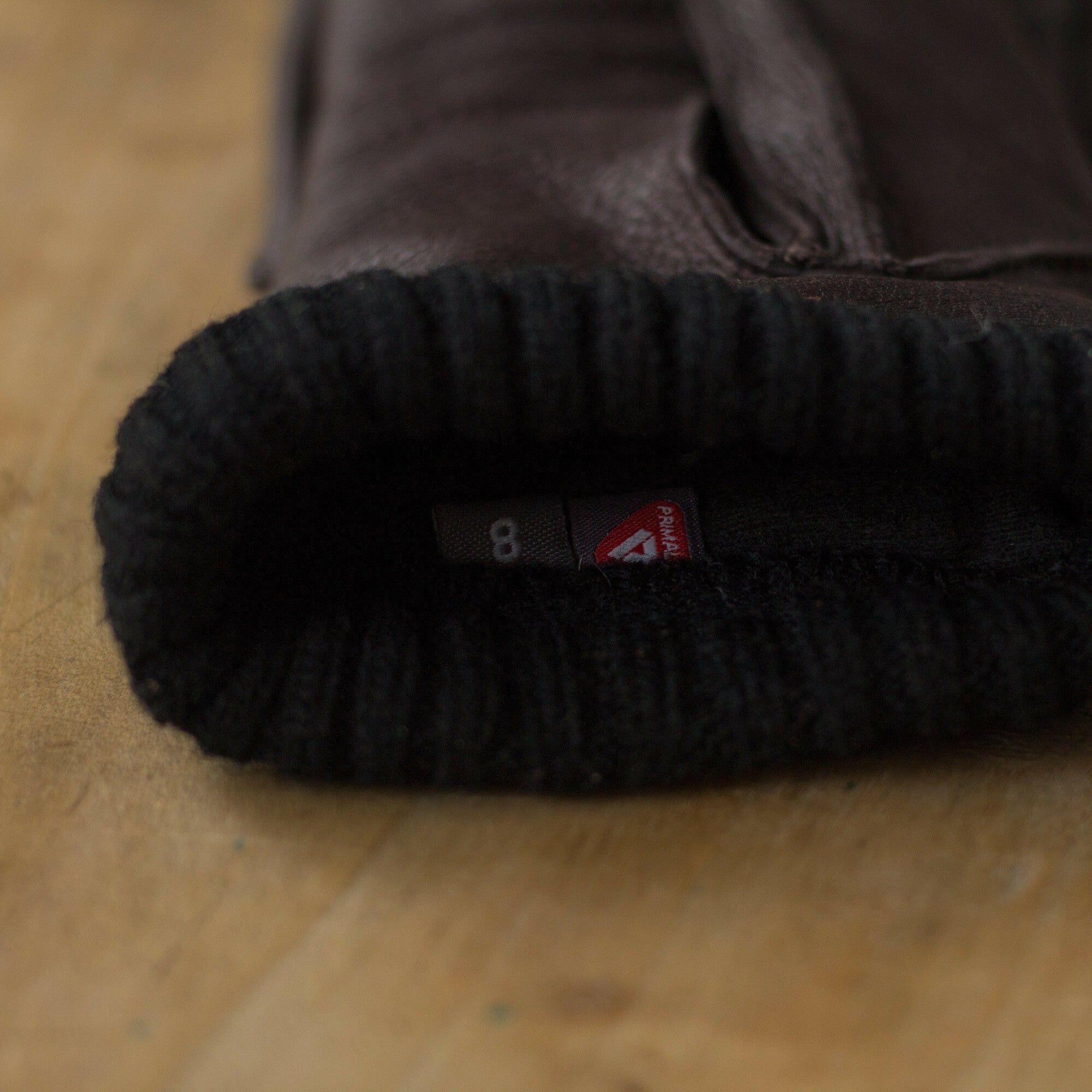 Gloves Deerskin Primaloft - DARK BROWN - Image 7