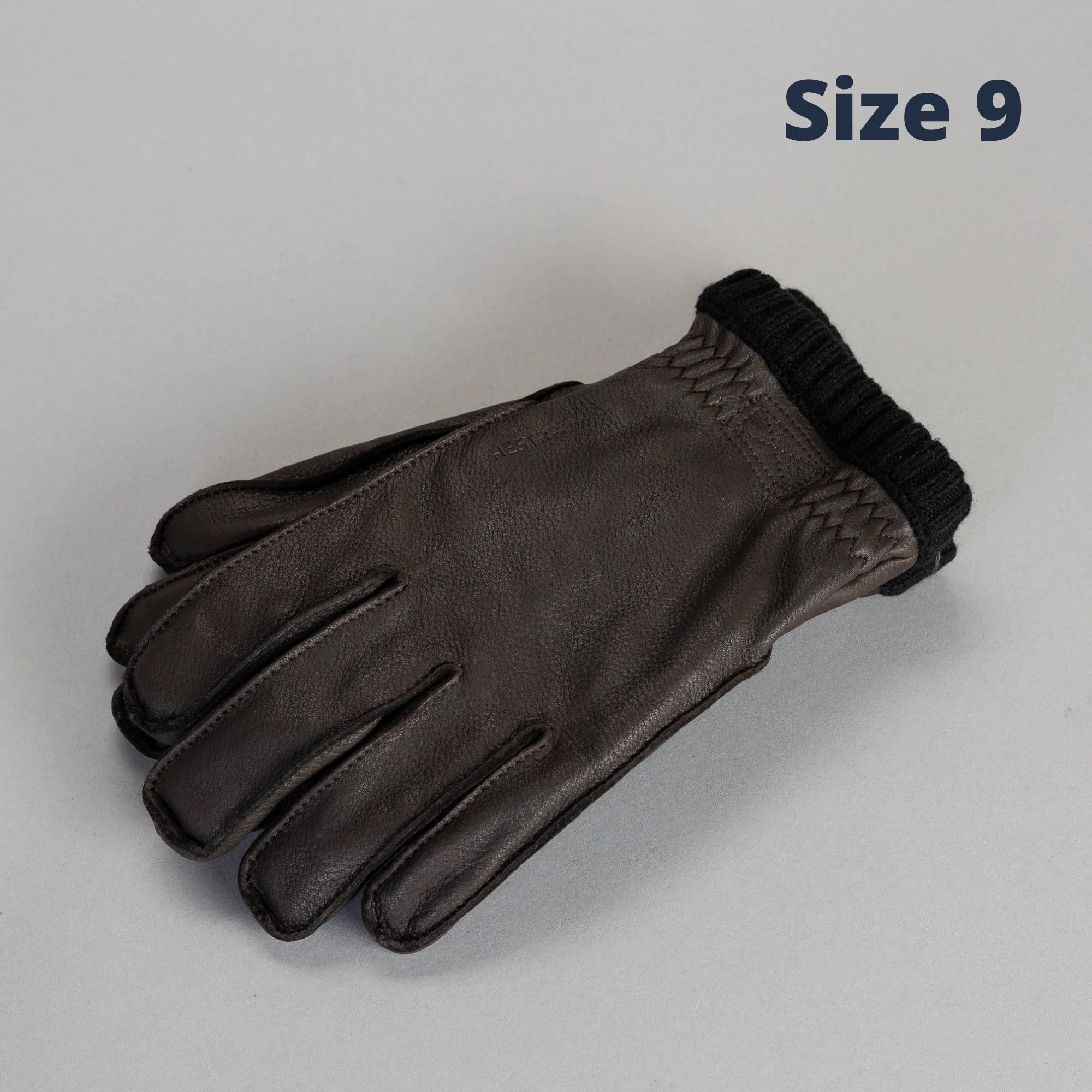 Gloves Deerskin Primaloft - DARK BROWN - Image 9