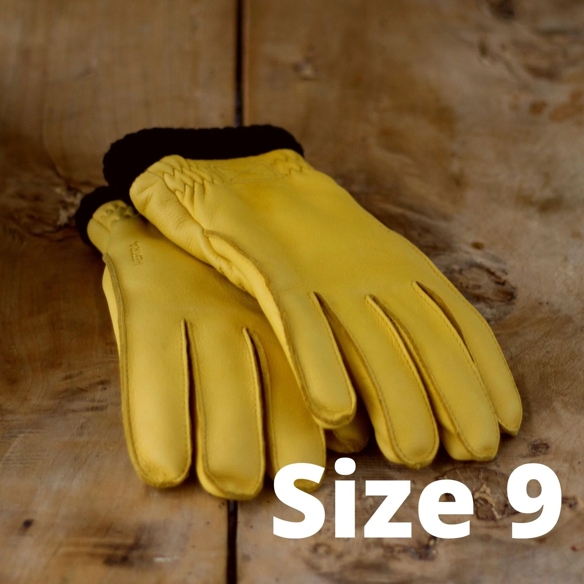 Gloves Deerskin Primaloft - YELLOW - Image 10