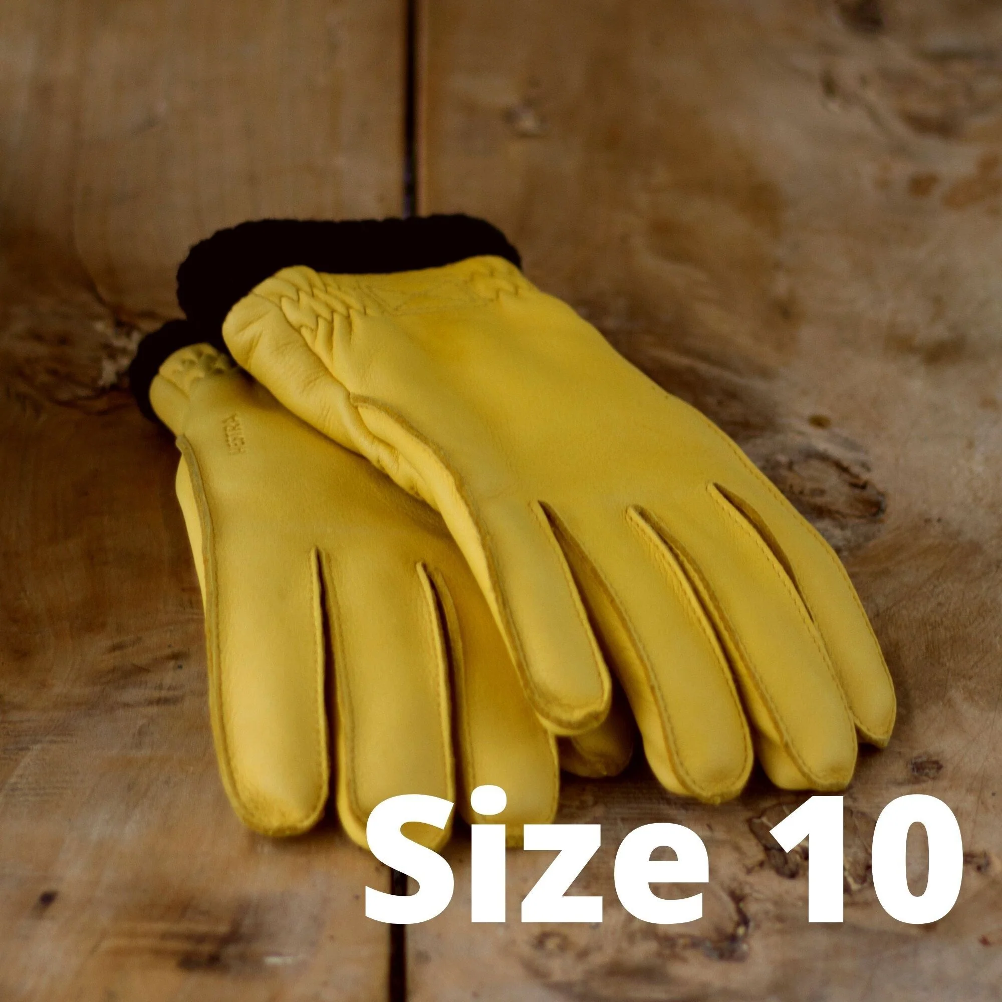 Gloves Deerskin Primaloft - YELLOW - Image 12