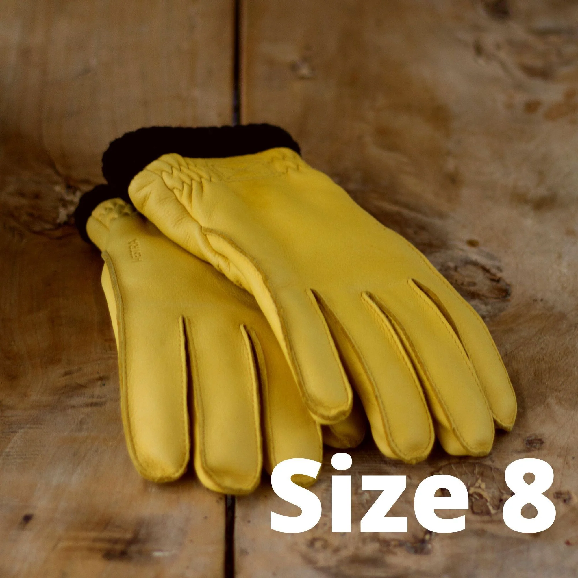 Gloves Deerskin Primaloft - YELLOW - Image 18