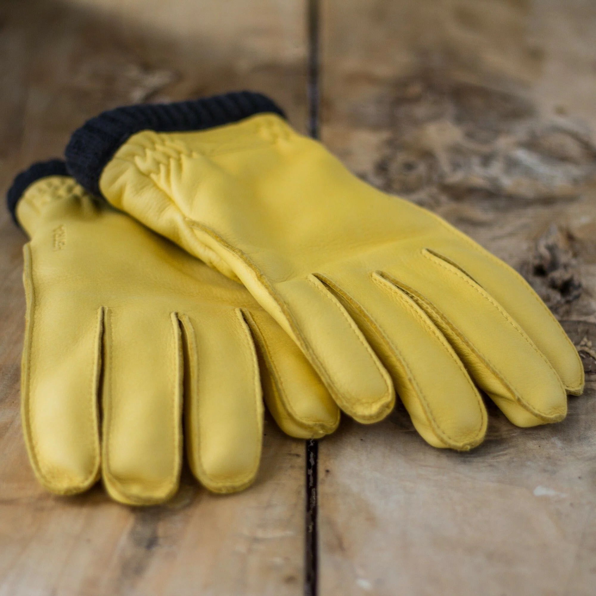 Gloves Deerskin Primaloft - YELLOW - Image 19