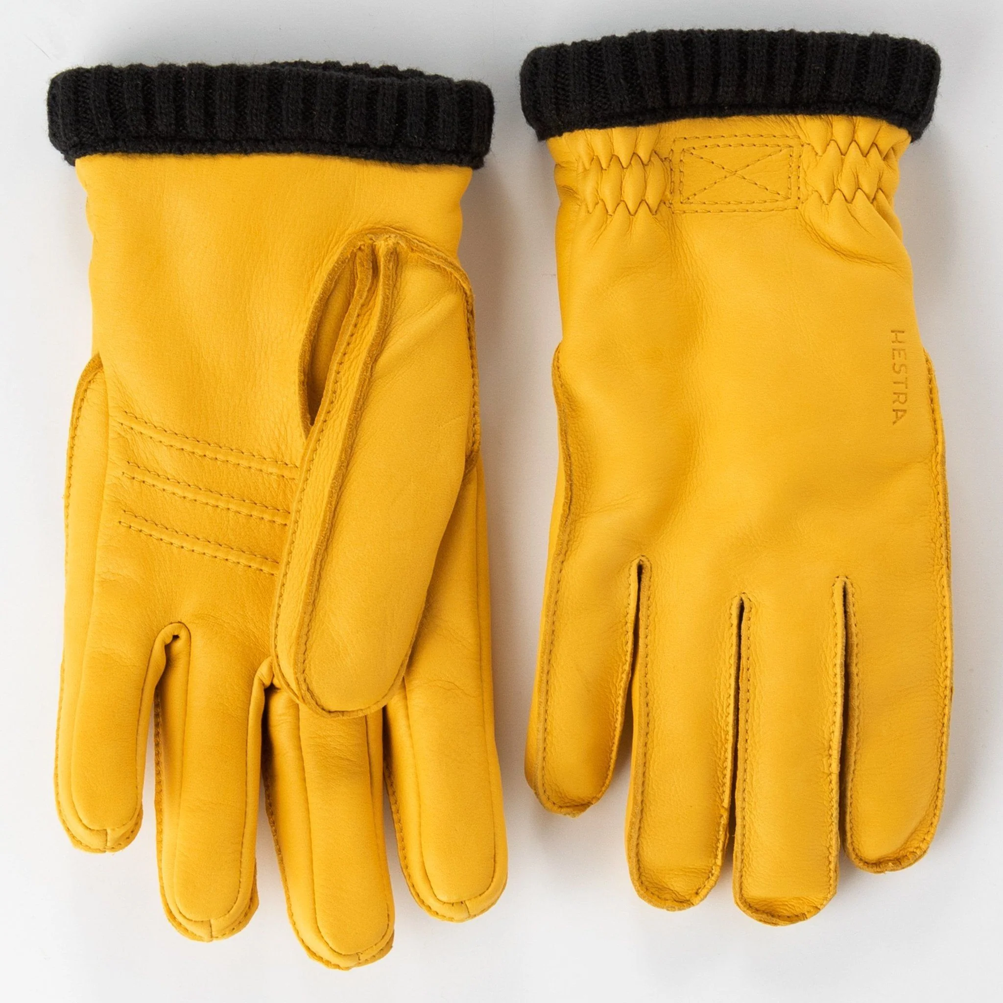 Gloves Deerskin Primaloft - YELLOW - Image 4