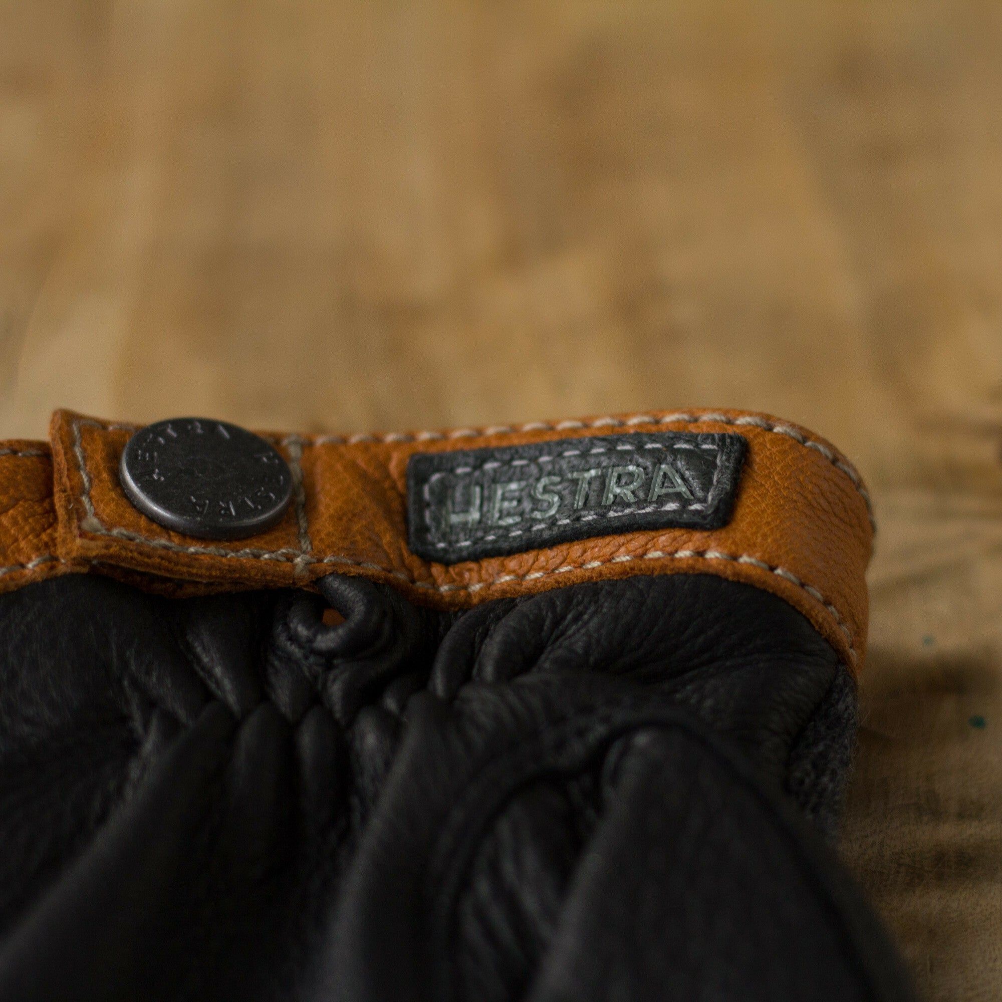 Gloves Deerskin WoolTricot - BLACK - Image 8